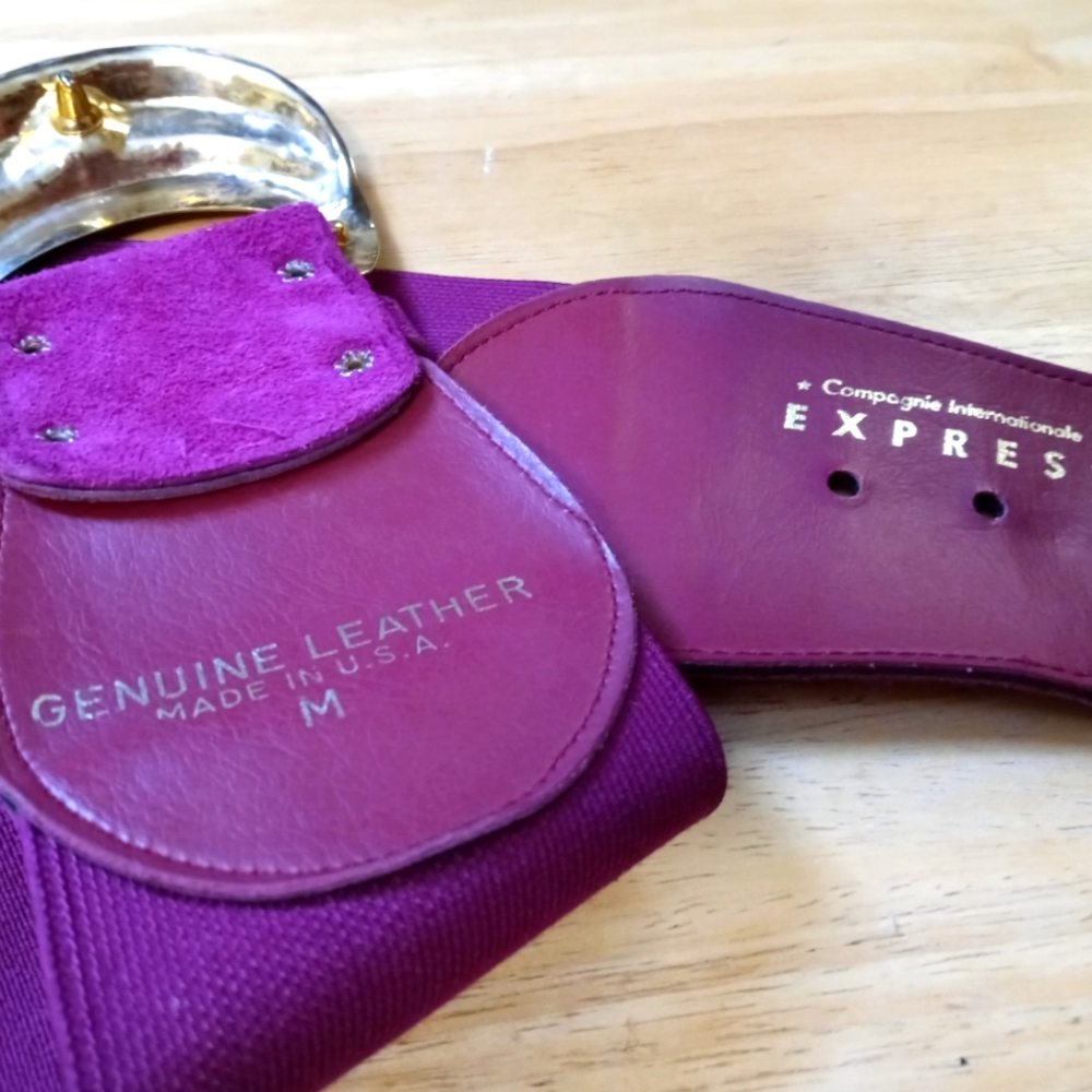 🇺🇸 💝EXPRESS VINTAGE WAIST BROAD BELT🎁MADE IN AMERICA.🇺🇸 🏕 🐎 🐴